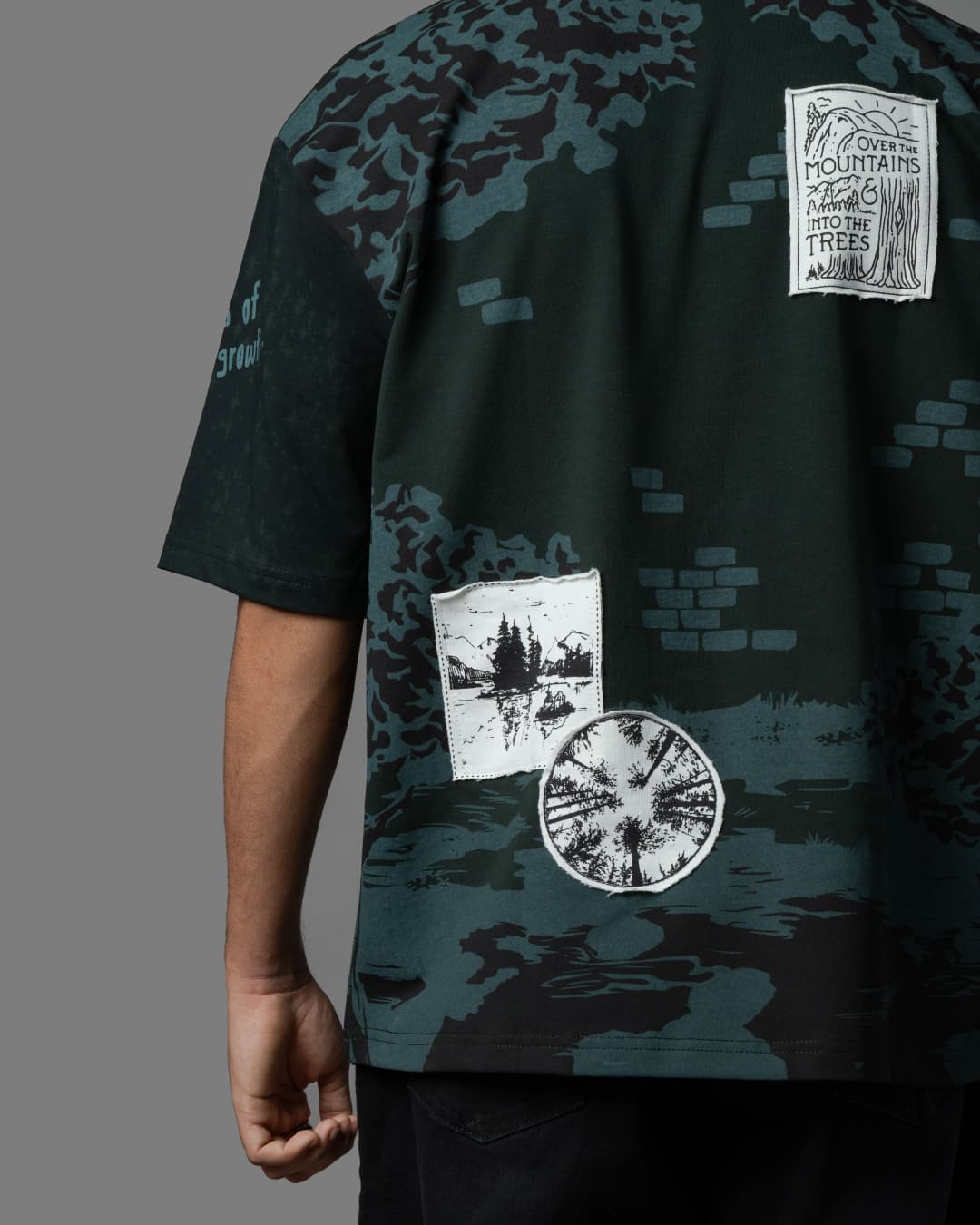 Minimalist streetwear graphic